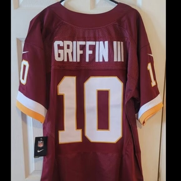 ROBERT GRIFFIN III RG3 NIKE ELITE ON FIELD JERSEY NEW NWOT STITCHED 52 XL $249 - Picture 9 of 11